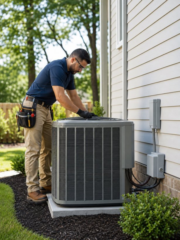 Heating and cooling service